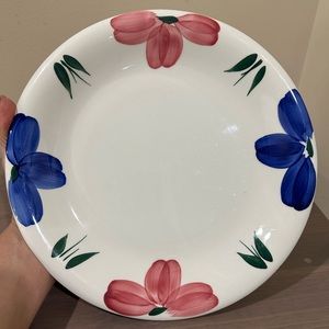 Vintage Furio floral dinner plate